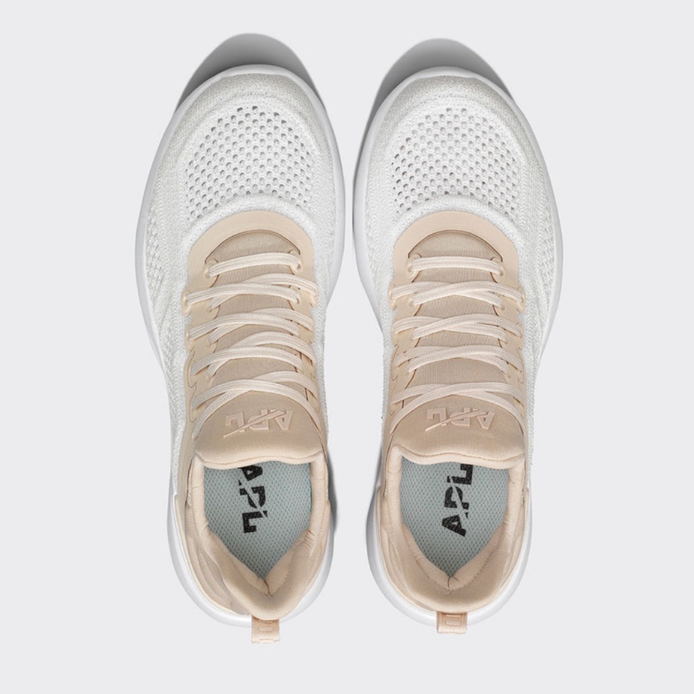 NWT - Women's TechLoom Tracer Beach / Metallic Pearl / White - Size 8.5